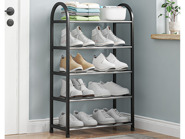 Shoe rack shoe organizer storeroom cabinet rack 5 levels large