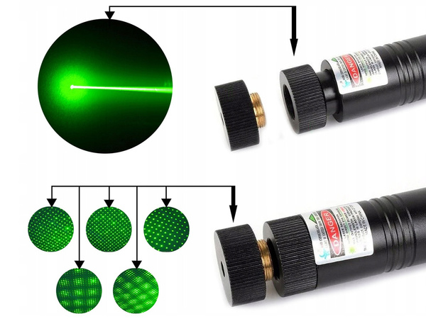 Laserpointer grüner punkt stark