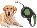 Lanyard automatic with locker block for dogs long strip 5m 15kg