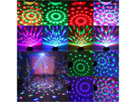 Disko krogla vodila reflektor rgb projektor
