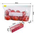 Sacs film a sceller pour aliments 600ml 20pcs
