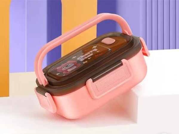 CONTENEDOR PARA ALMUERZO 1,2L HXD8808 ROSA (72) GAB_B