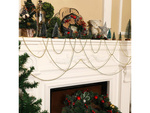 Arbol de navidad cadena cuentas guirnalda caña