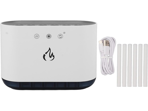 Compin aire difusor humidificador led lámpara rgb aromaterapia 6 boquillas