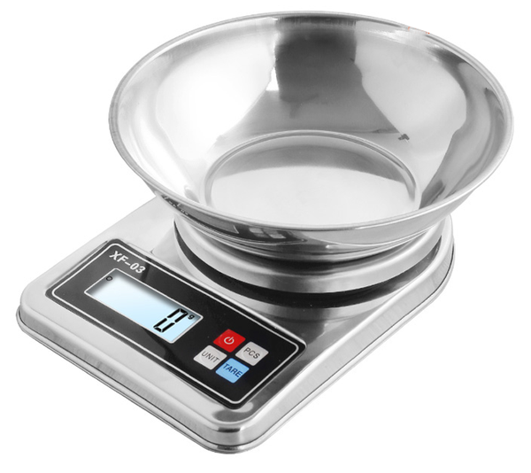 ELECTRONIC KITCHEN WAITER WITH 5kg/1g DIGITAL PRECISION METAL BALANCES