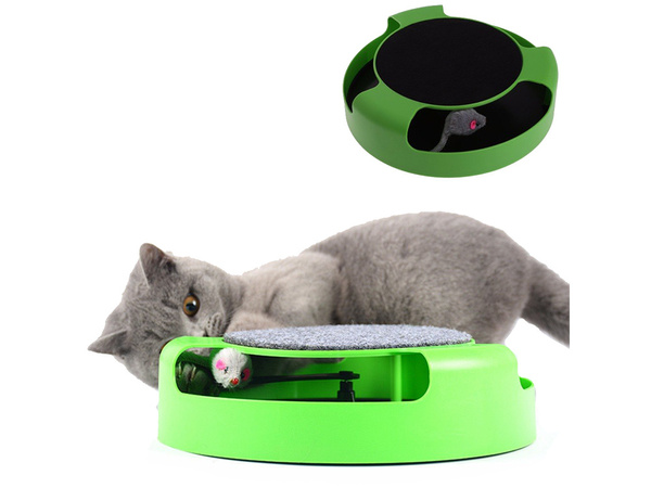 Игрушка для кошек мышь колесо когтеточка мышь