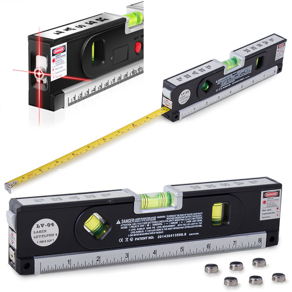Lasernivoo led-valgustusega 24 cm