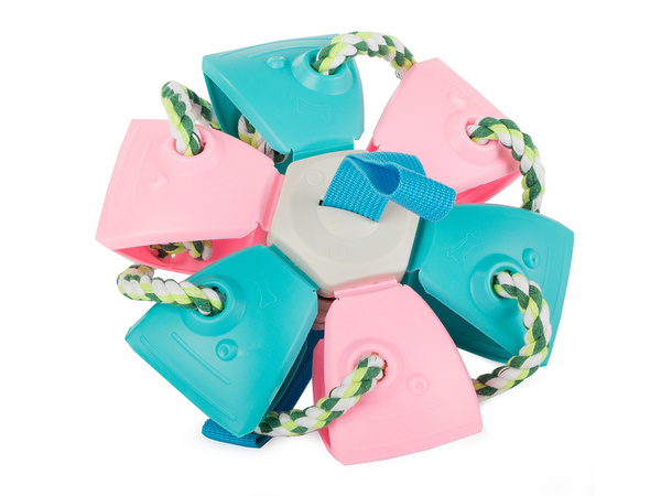 Suņu rotaļlieta frisbijs bumba lidojošais disks košļājamā rotaļlieta