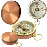 Busolă de metal busolă de buzunar turist blocabil armata magnetic