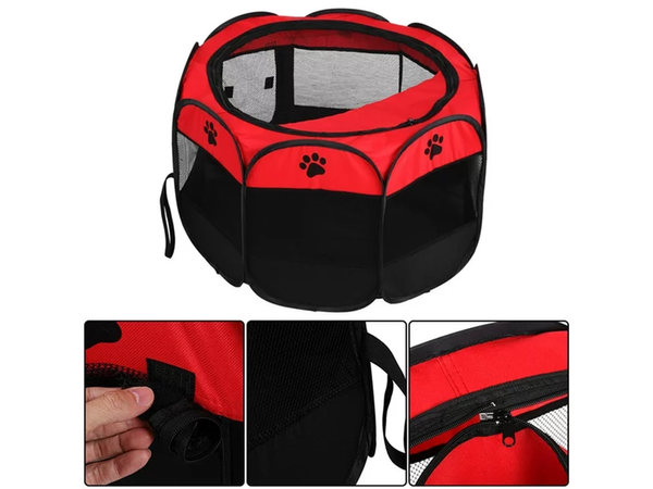 Enclos pliable pour chien lit pour animal de compagnie cage pour chat grand chenil léger