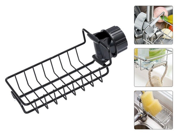 Panier de cuisine organisateur d'évier étagère pour robinet