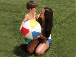 Minge de plajă gonflabilă multicoloră pentru copii 30 cm pentru piscină