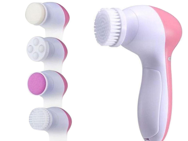 Veido valymo šepetys elektrinis masažuoklis 4in1