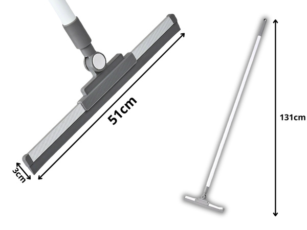 Ściagaczka do zbierania wody podłóg okien szyb lustra miotła zgarniacz