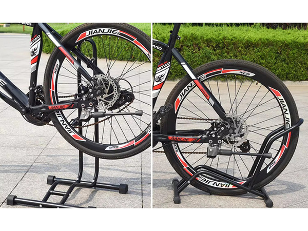 Bicycle stand bicycle rack bicycle repair service handle