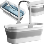 Bol pliant en silicone grand panier à linge compact voyage 10l