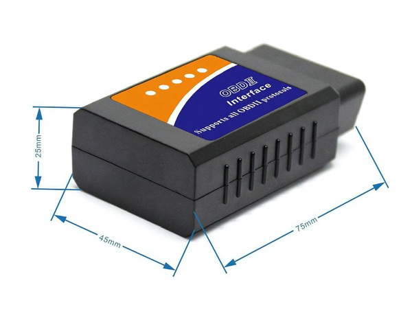 Professionaalne diagnostika liides elm 327 bluetooth bt obd2 v2 skanner