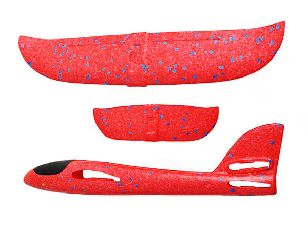 Avión de poliestireno planeador espuma de poliestireno para lanzar dardos maqueta de avión