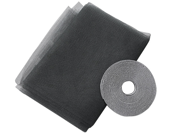 Black insect screen window netting 150x130cm