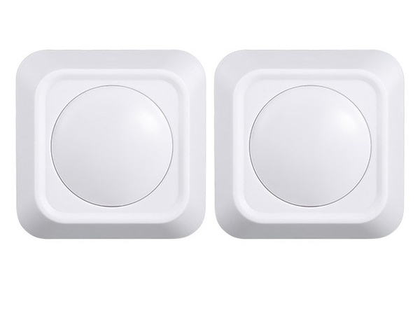 Rgb fără fir a condus lumina de noapte telecomandă 2 bucăți