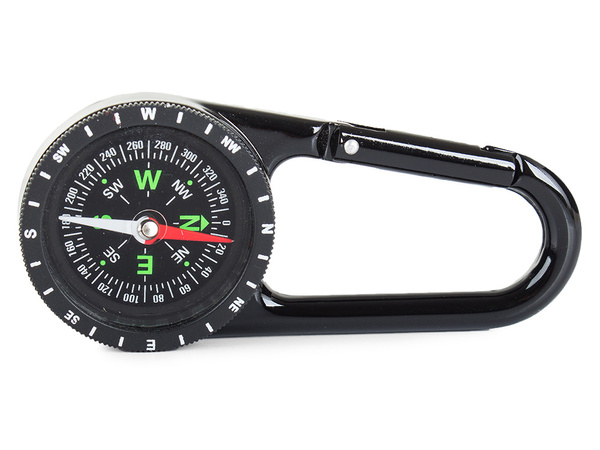 Fém iránytű iránytű turisztikai karabiner