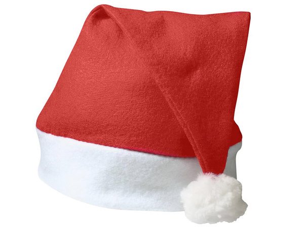Santa klobúk s bambulou kostým kostým