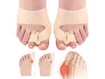 Разделитель пальцев ног для hallux valgus гелевый клиновидный магнит