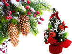 Árbol de navidad decoración artificial decoración de escritorio decoración de mesa de navidad