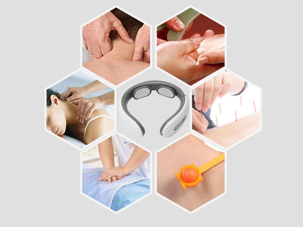 Gât tens ems electrostimulator 2in1