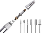 Manicure pedicure nail drill + 65w professional drill bits for home use