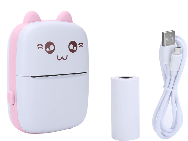 Mini wireless portable thermal printer for photos and notes