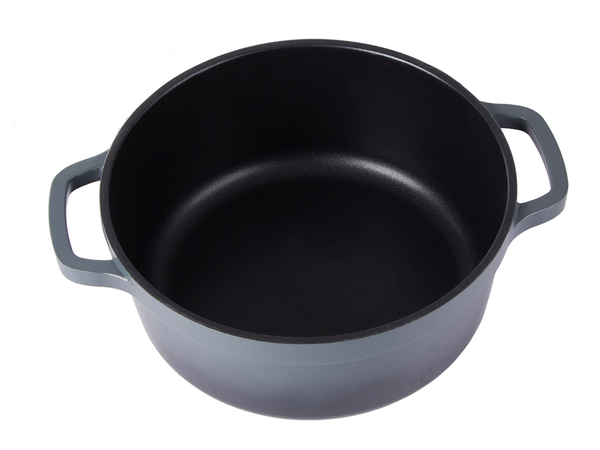 Casserole plateau de cuisson couvercle 4l induction aluminium