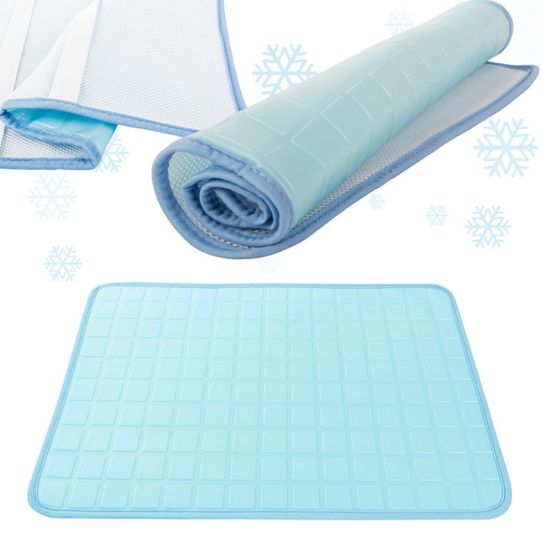 Funda refrigerante para almohada 60x40 esterilla de gel de un solo lado para la noche