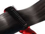 Hair straightener brush 2in1 electric cordless
