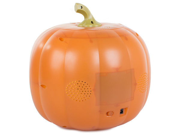 Tök animációs projektor halloween éjszakai fény