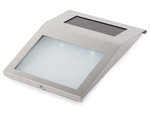 Beleuchtete hausnummer solar led metall lampe
