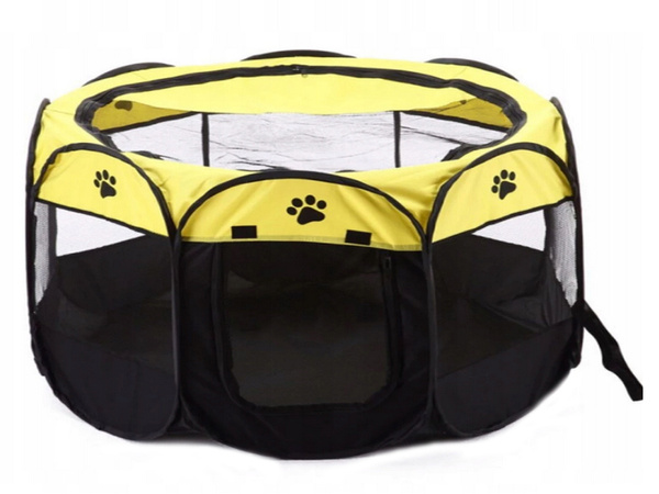 Enclos pliable pour chien lit pour animal de compagnie cage pour chat grand chenil léger