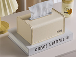 Tissue box tissue organiser tray