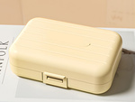 Medicine container tablet organiser capsules 7 compartments travel box