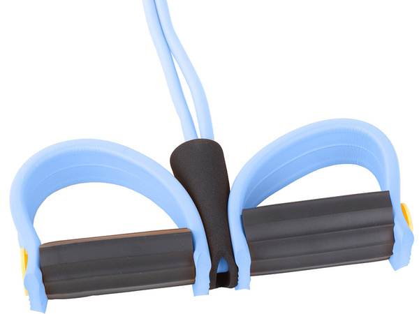 Leg expander for abdominal fitness thighs