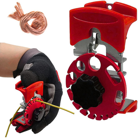 Pelacables manual con acción de corte ajustable