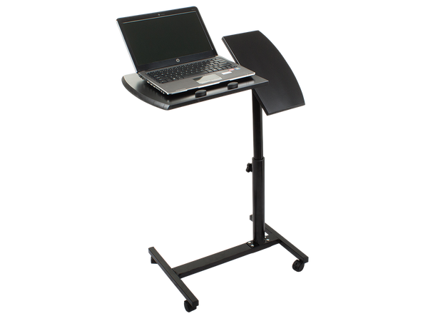 Masă pentru laptop pe roți birou reglabil