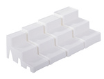 Organizador de cosméticos modular 4 en 1 estante de baño soporte contenedor de almacenamiento