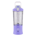 Smuuti blender, kaasaskantav, juhtmeta, jääpurustaja, lilla
