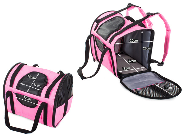 Bolsa de transporte transportín para perros mochila para gatos