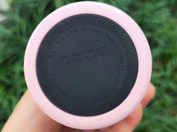 530 ml thermal mug with straw and steel handle, thermos for cold and hot beverages