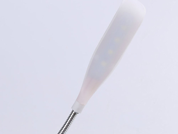 4led školní stolní lampa noční stolek bílá