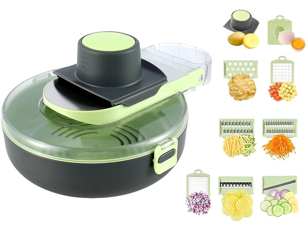 Vegetables and vegetables slicer, vegetable shredder, cabbage slicer, 9-in-1 container set