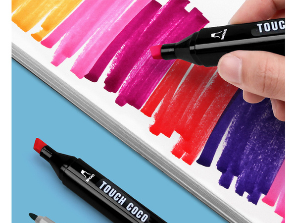 Alkohol markers touch kit 40tk pakk etui