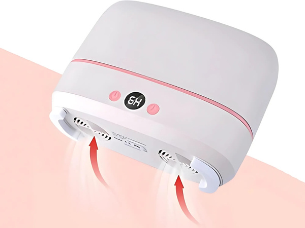 Electric paintbrush dryer for 12 paintbrushes timer